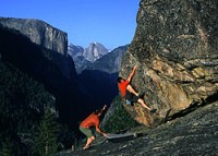Yosemite bouldering